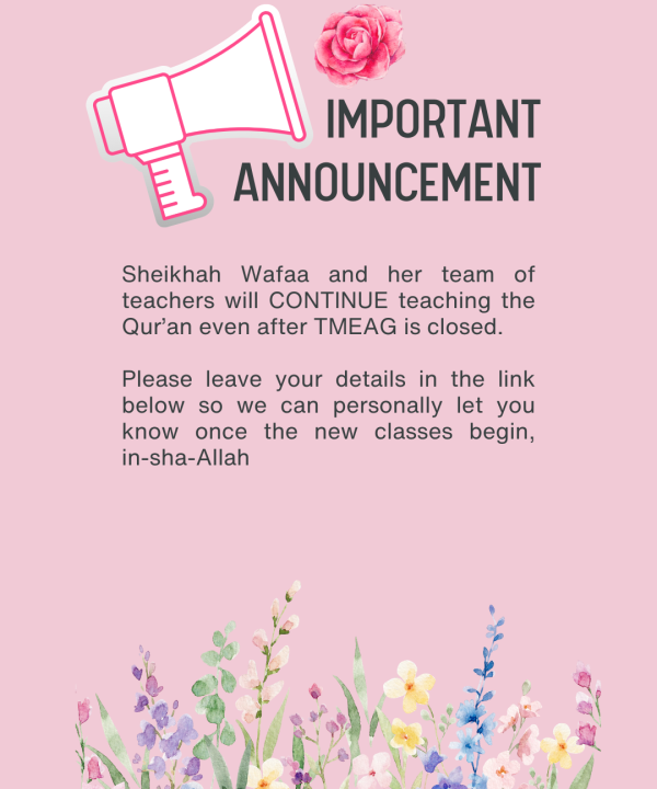 Closing Announcement (2)